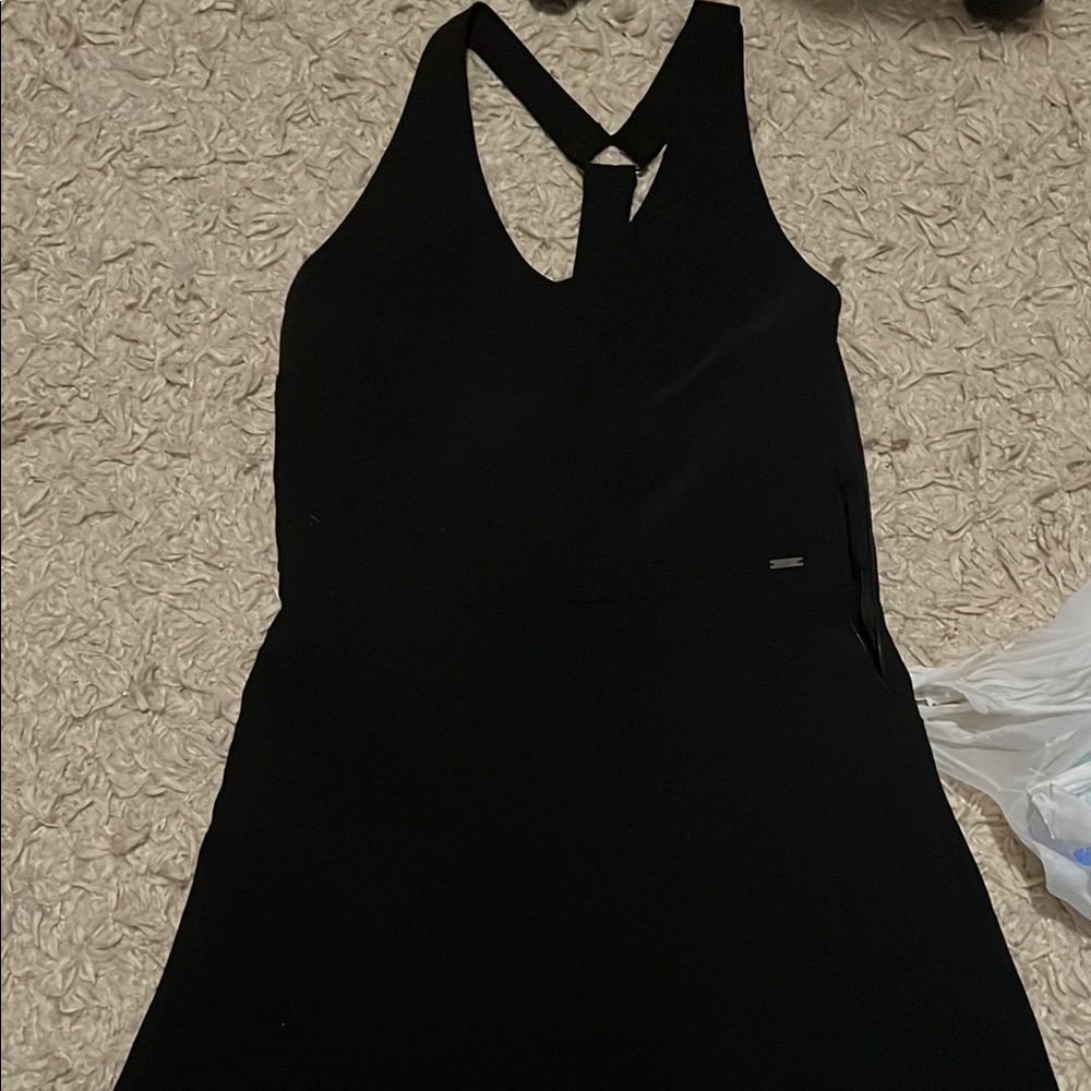 Elegant Black Sleeveless Dress